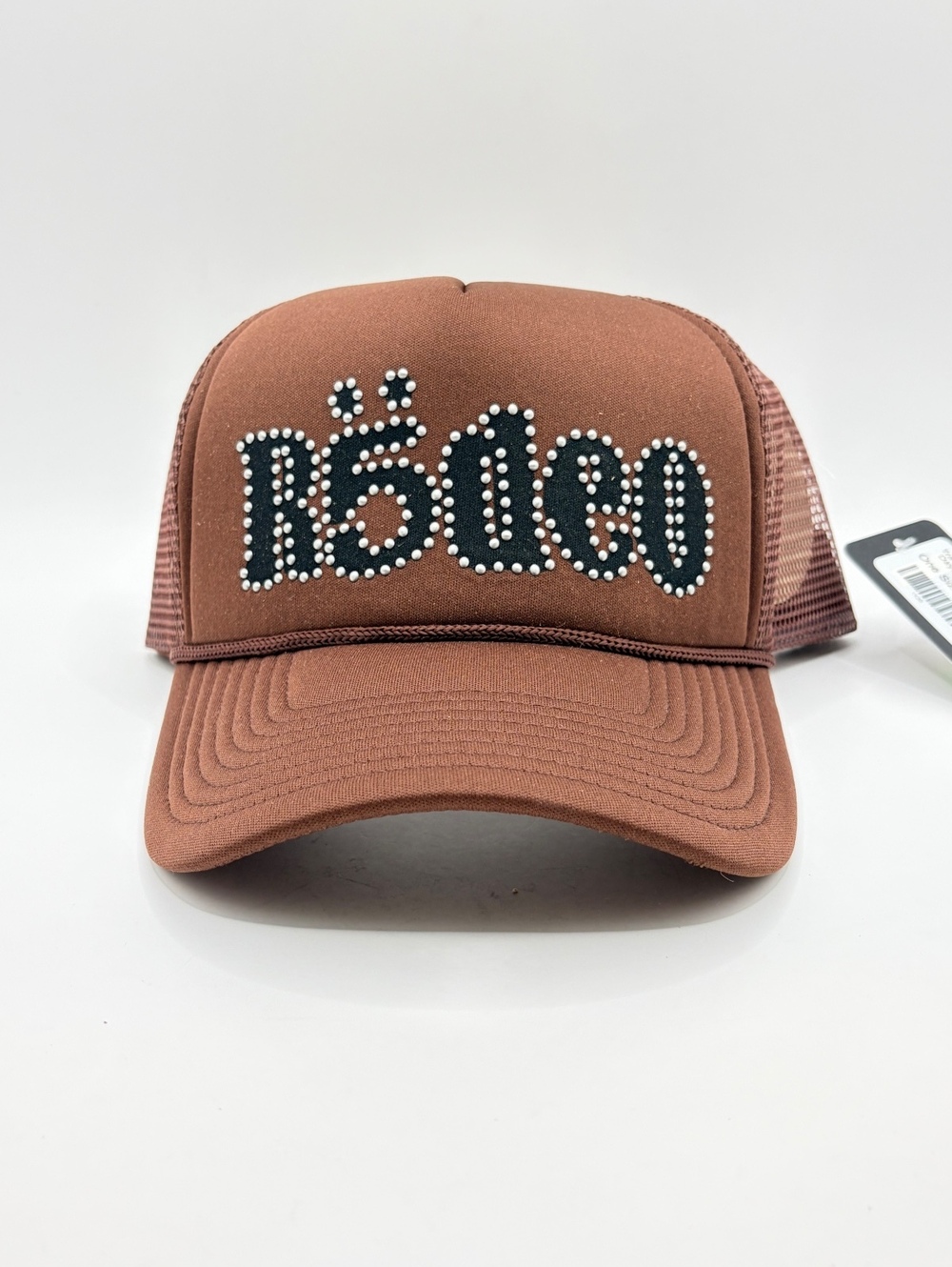 Travis Scott Cactus Jack x Sp5der Days Before Rodeo Trucker Hat Brown